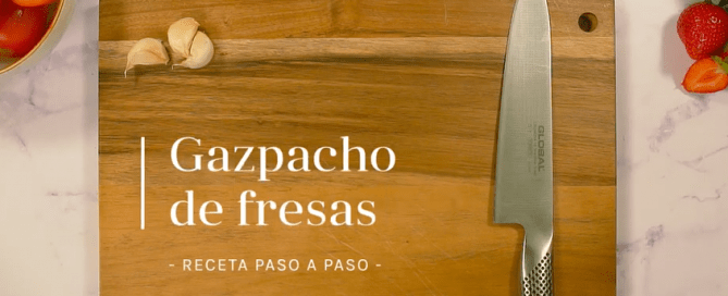 gazpacho de fresas
