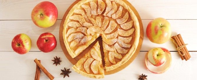 receta de tarta de manzana