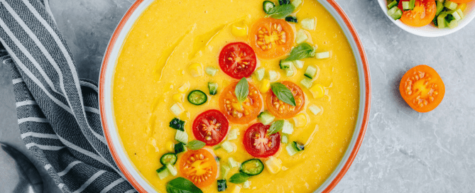 Receta diferente con pan rallado Especial Gazpacho y Salmorejo
