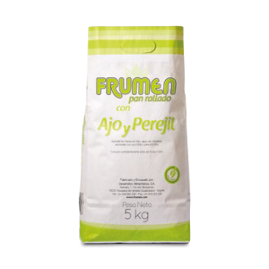 Frumen pan rallado Ajo y perejil. Línea Horeca.