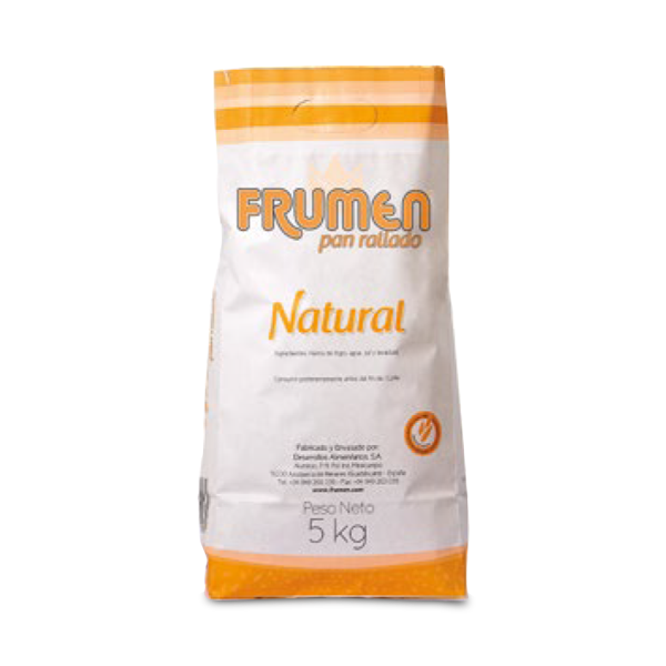 Frumen pan rallado Natural. Línea Horeca.