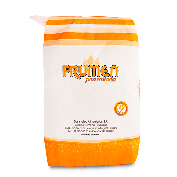 Frumen Línea Horeca. Pan rallado Natural. Frumen Línea Horeca. Pan rallado Natural.