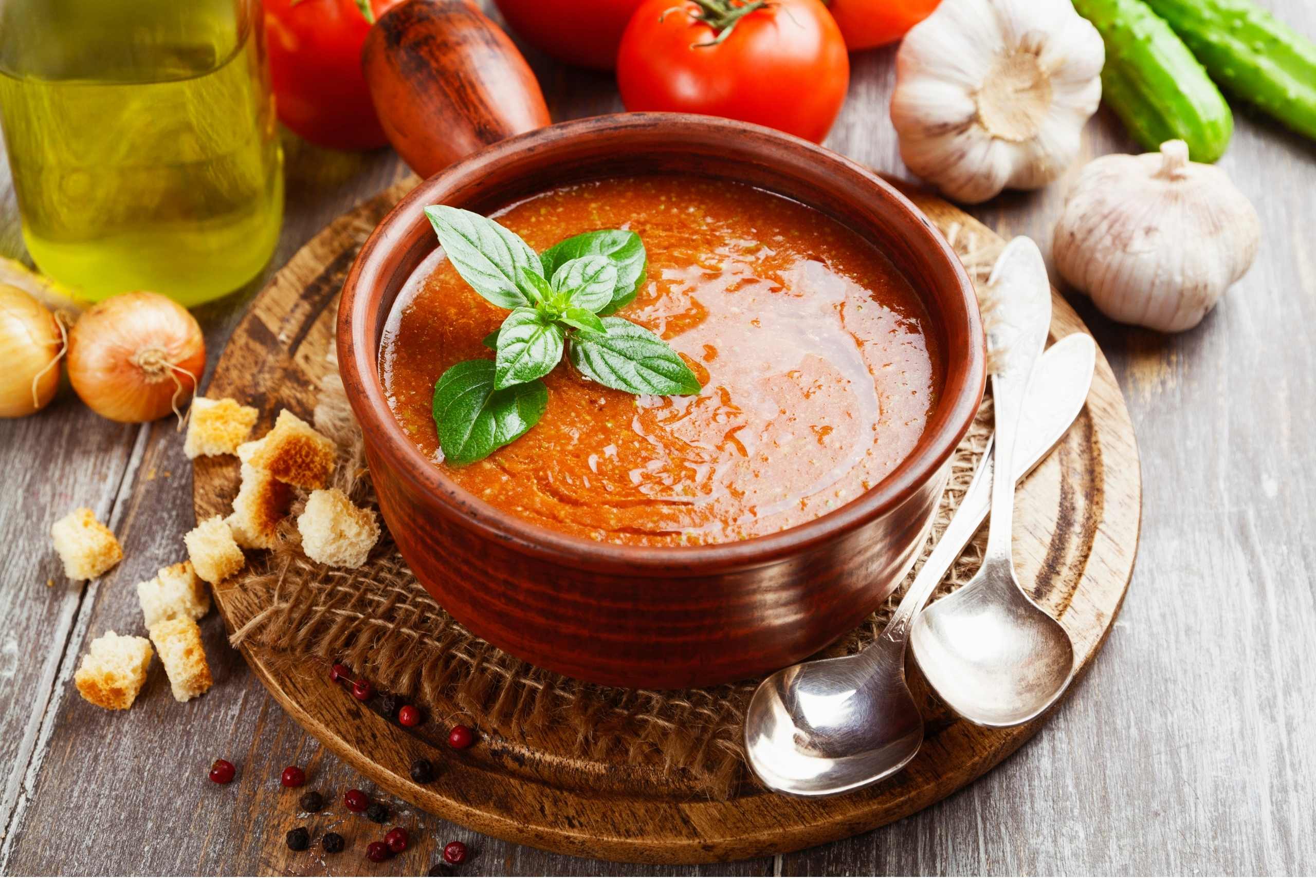Receta con pan rallado Especial Gazpacho y Salmorejo