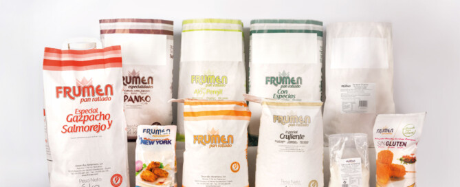 Frumen. Distribución de pan rallado en la industria alimentaria.