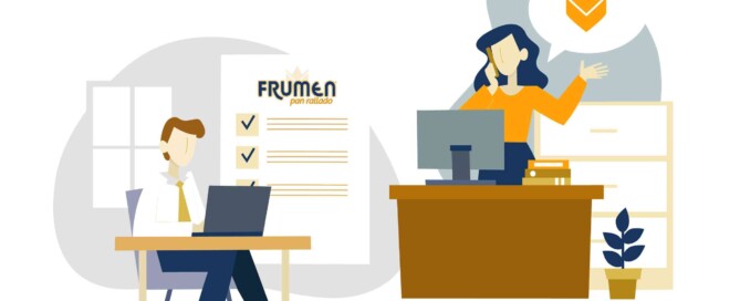 ilustración del equipo comercial trabajando el onbording de los desarrolloa alimentarios