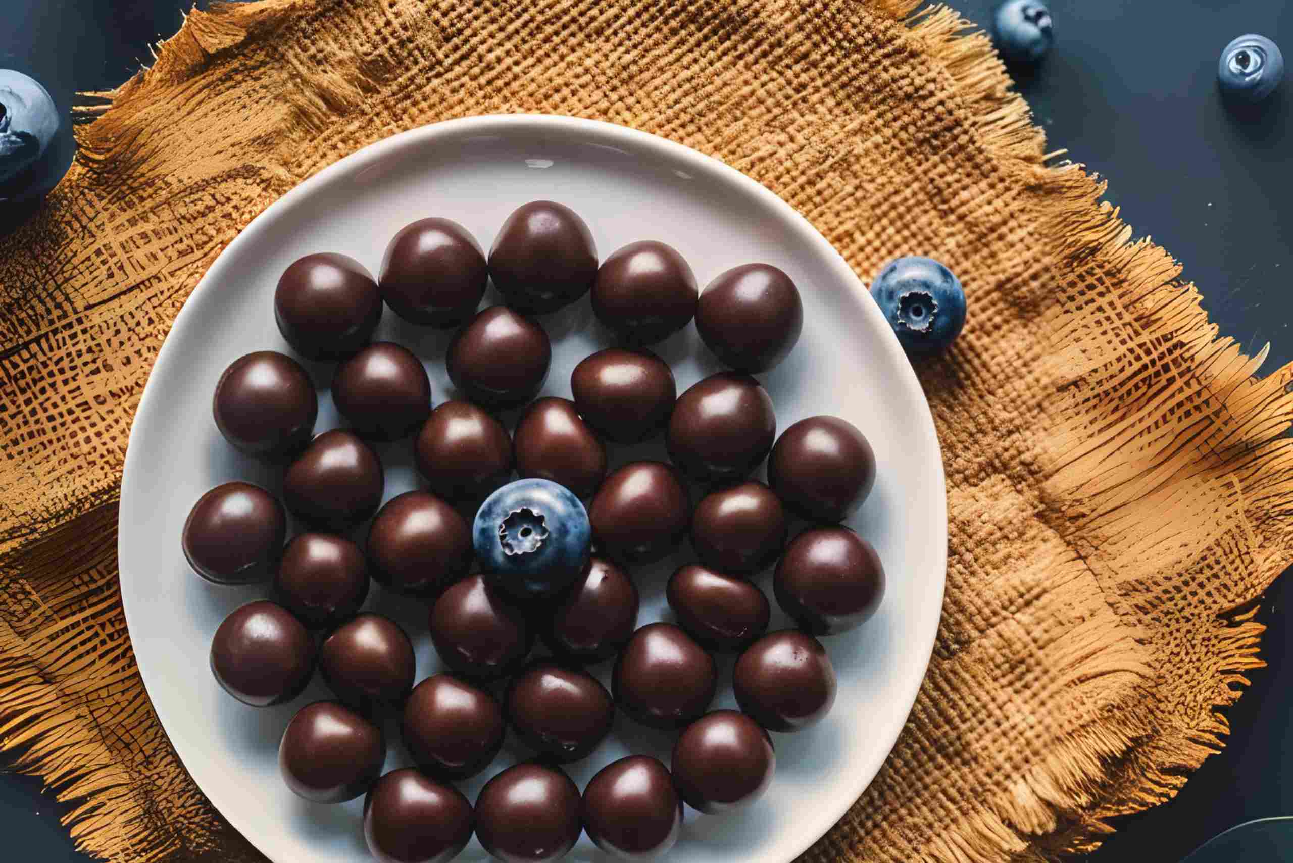 Bombones saludables con 2 ingredientes listos en minutos