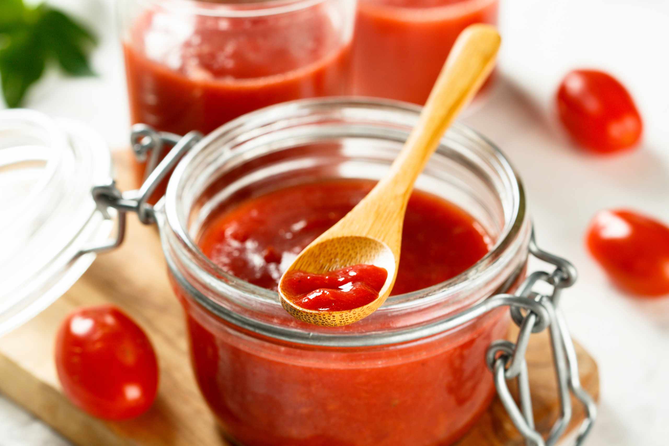 Cómo hacer ketchup casero saludable en casa