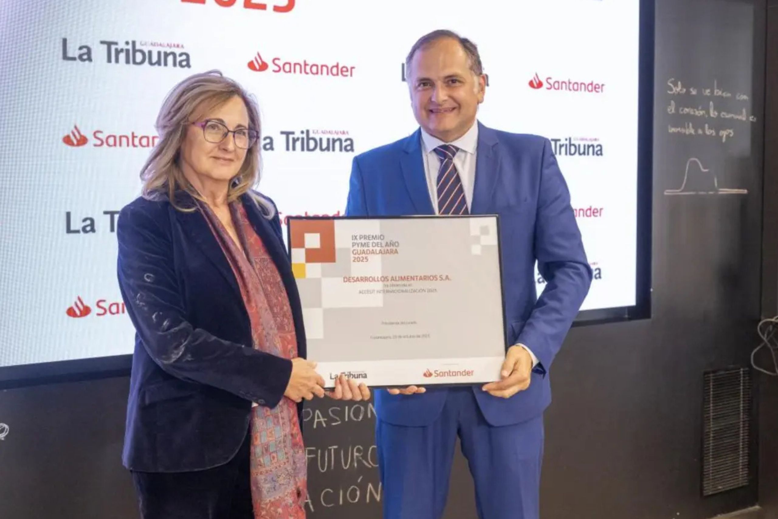 Frumen, recognized with the Internationalization Accésit at the Guadalajara SME Awards 2025