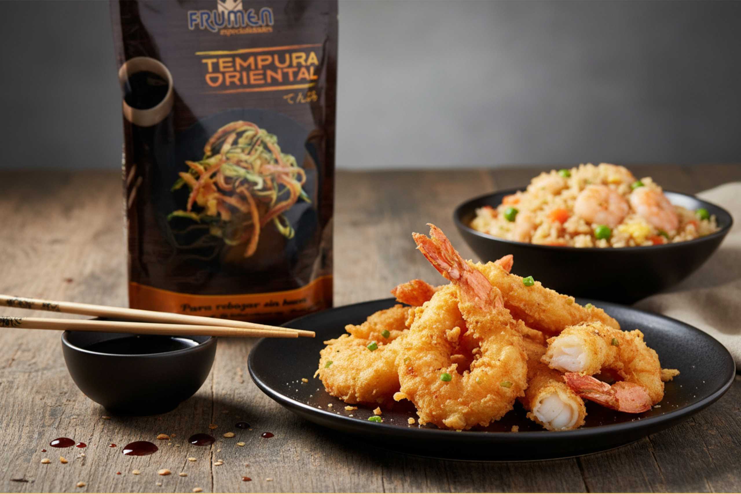 Tempura perfecta y sin esfuerzo al más puro estilo oriental