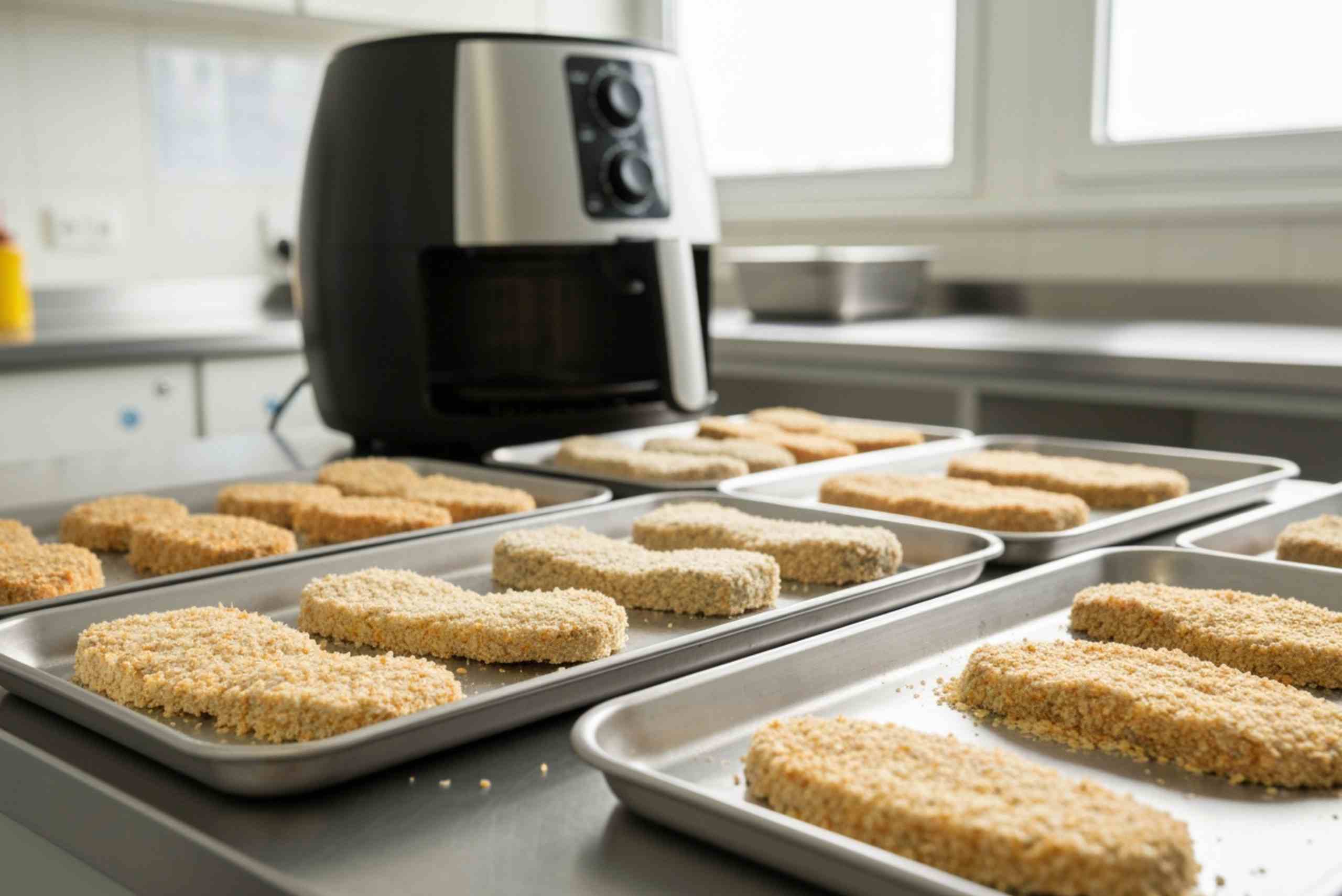 Desarrollo-alimentario-Airfryer-innovacion- pan-rallado-industrial