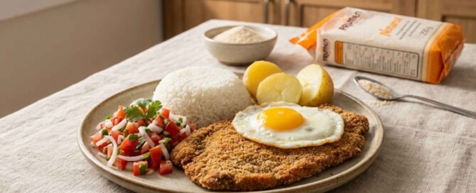 receta internacional Silpancho boliviano