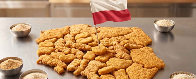Proveedor de pan rallado para la industria alimentaria de elaborados de pollo en Polonia