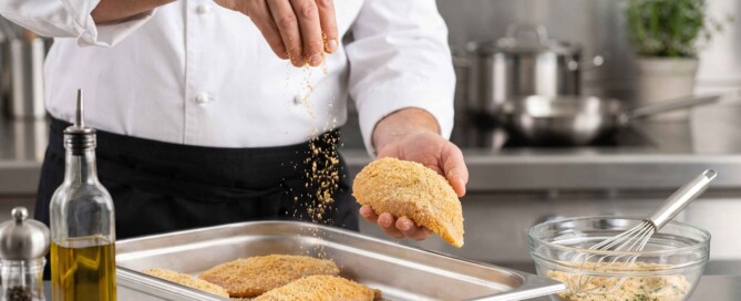 Tipos de pan rallado para restauración profesional