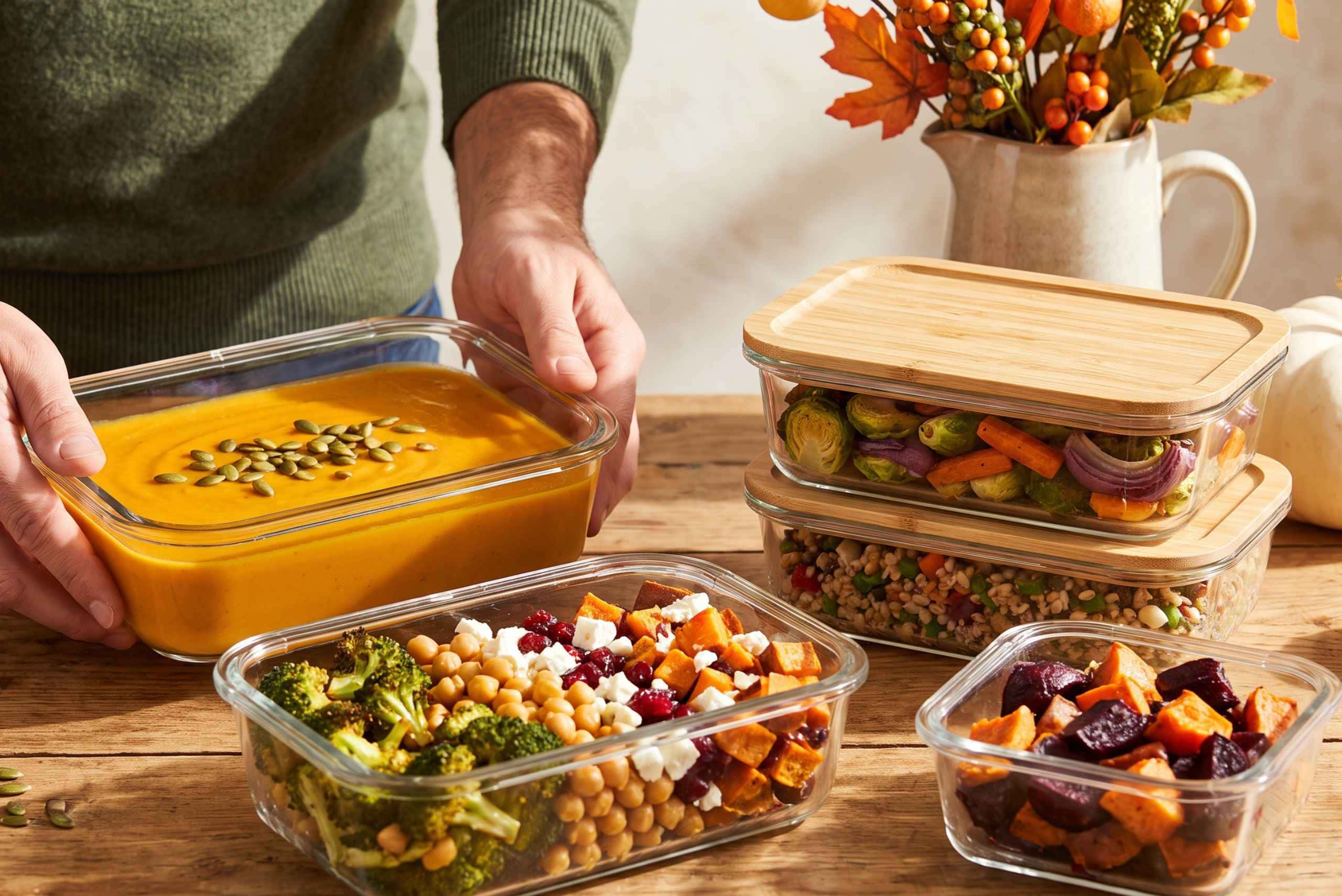 Batch Cooking de octubre: organiza tus comidas con productos de temporada